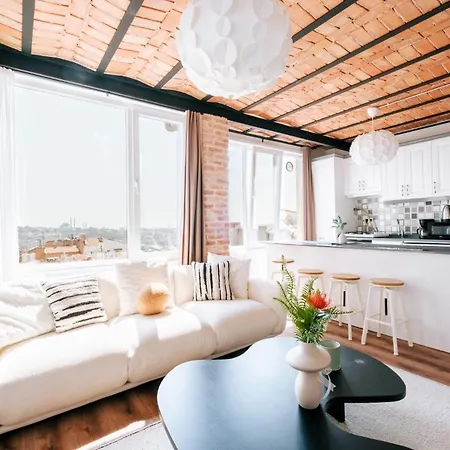 דירה Flat W View Near Galata Tower In Istiklal Ave איסטמבול